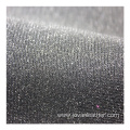 Shoes mesh bonded glitter leather pu synthetic leather